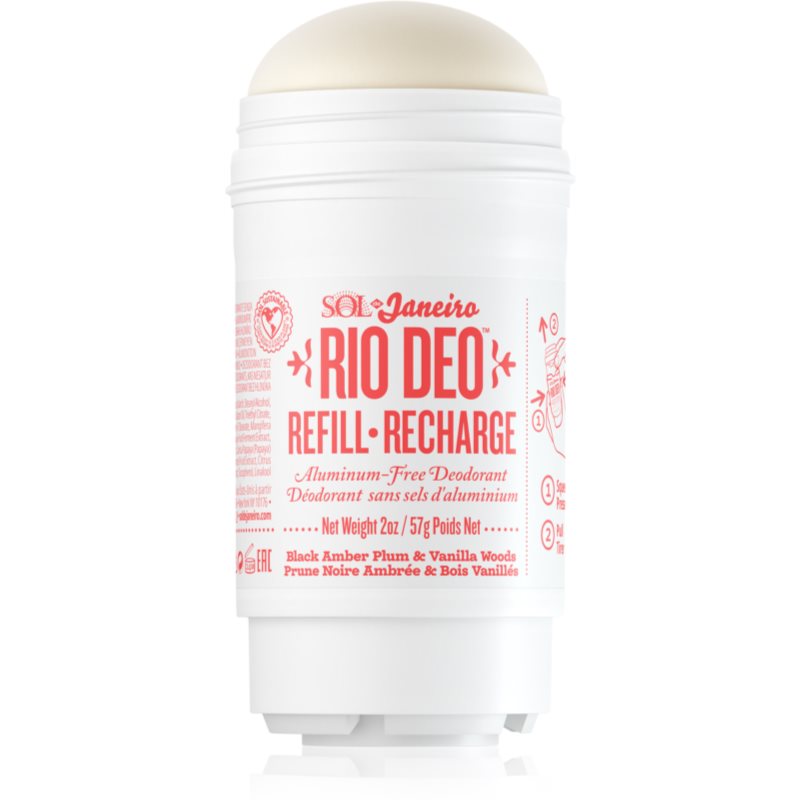 Sol de Janeiro Rio Deo ’40 tuhý deodorant bez obsahu hliníkových solí náhradná náplň 57 g