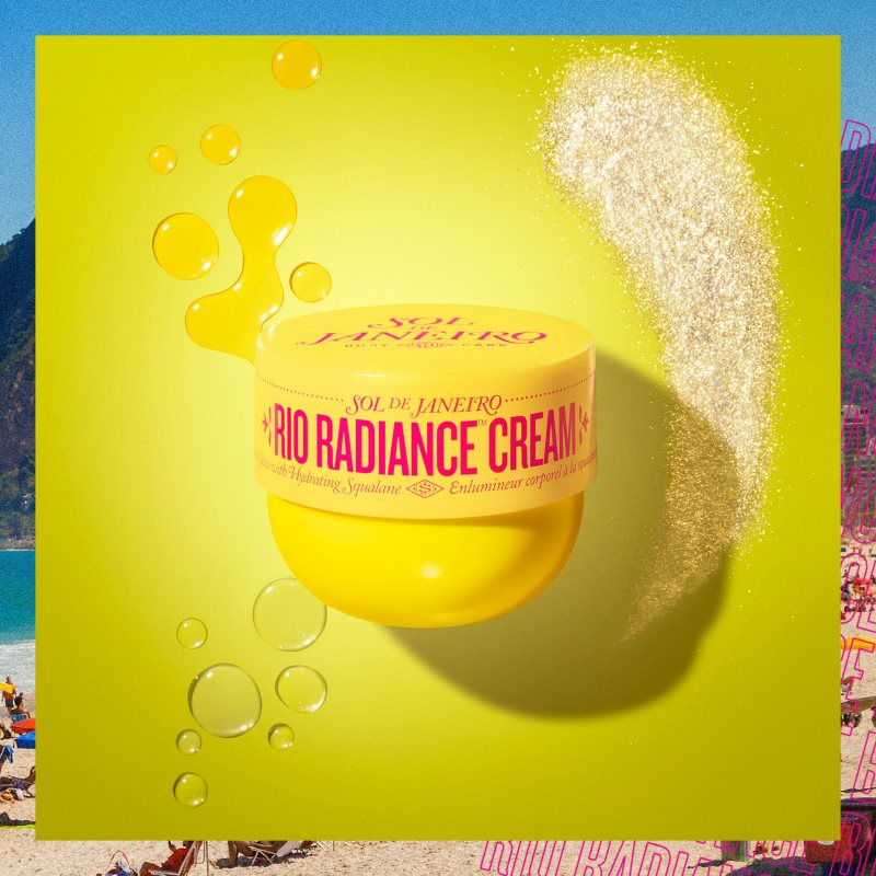 Sol De Janeiro Rio Radiance Cream освітлювальний крем для тіла зі зволожуючим ефектом 240 мл
