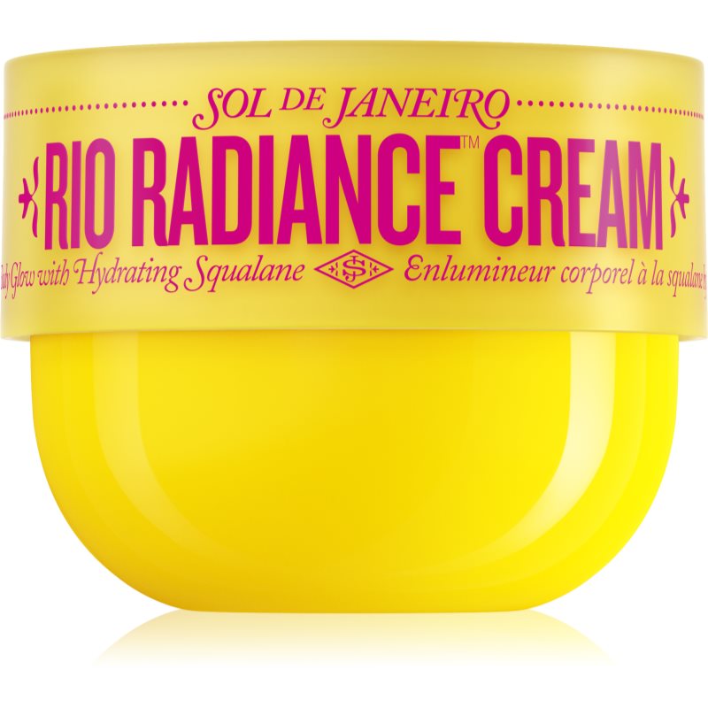 Sol de Janeiro Rio Radiance Cream rozjasňujúci telový krém s hydratačným účinkom 75 ml