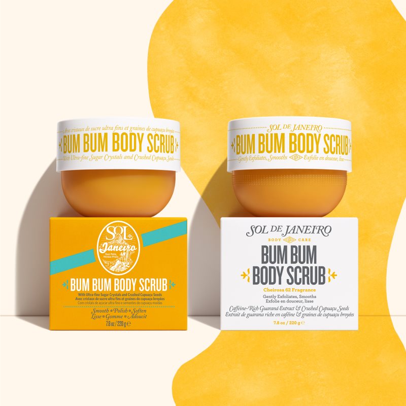 Sol De Janeiro Bum Bum Body Scrub Gommage Corps Au Sucre 220 G