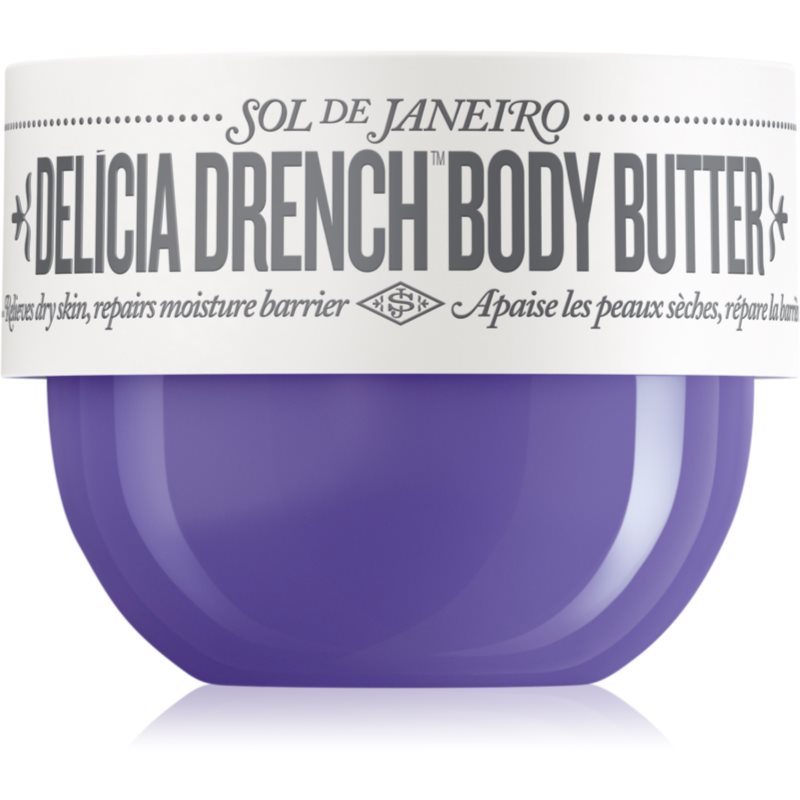Sol de Janeiro Delicia Drench deep moisturising body butter for dry skin 75 ml
