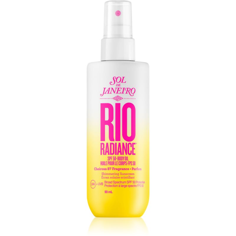 E-shop Sol de Janeiro Rio Radiance rozjasňující olej pro ochranu pokožky SPF 50 90 ml