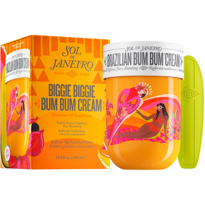 Sol de Janeiro Biggie Brazilian Bum Cream Åtstramande kroppskräm Begränsad Edition 500 ml female