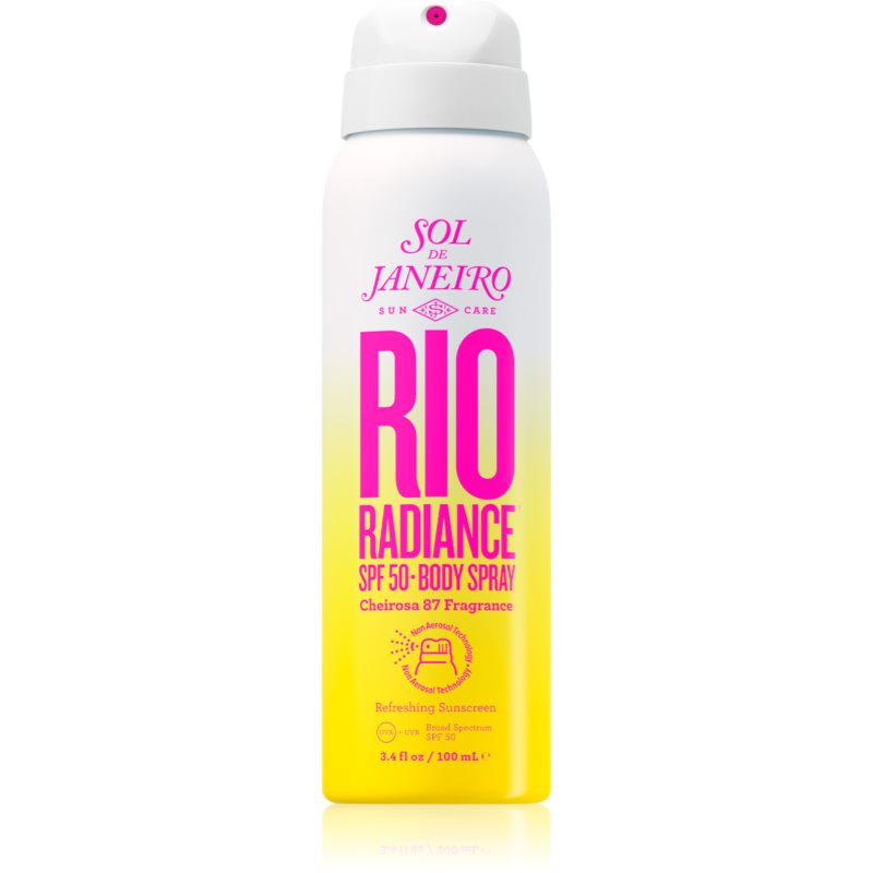 Sol de Janeiro Rio Radiance SPF 50 refreshing and moisturising spray for skin protection SPF 50 100 ml