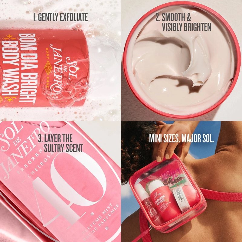 Sol de Janeiro Bom Dia™ Jet Set Reiseset für den Körper für Damen (Bild 5)