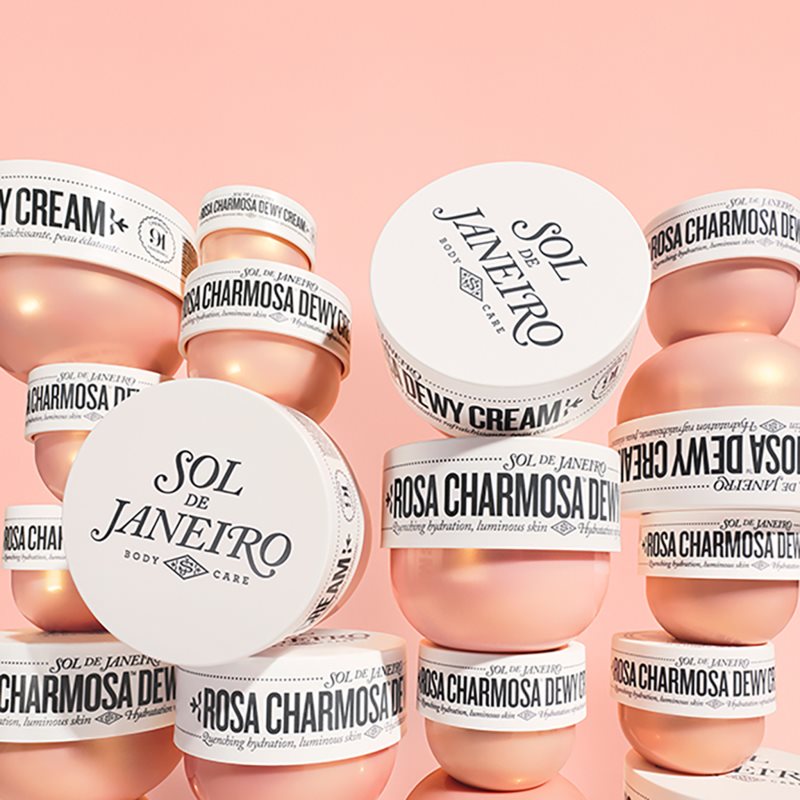 Sol de Janeiro Rosa Charmosa Dewy Cream rozjasňující tělový krém 240 ml (obrázek 9)