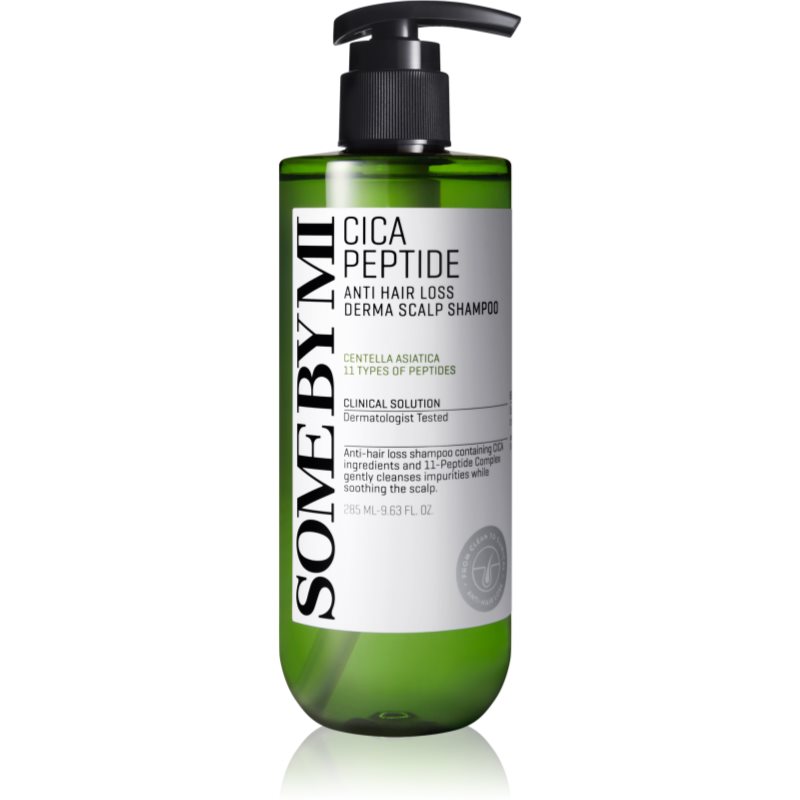 Some By Mi Cica Peptide Derma Scalp Shampoo stärkendes Shampoo gegen Haarausfall mit beruhigender Wirkung 285 ml