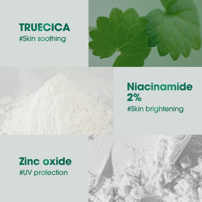Some By Mi Truecica Mineral Calming Tone-up Suncream zklidňující minerální ochranný krém SPF 50+ 50 ml (obrázek 5)