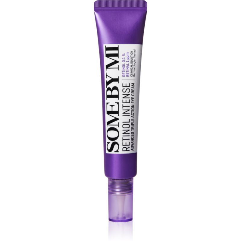 Some By Mi Some By Mi Retinol Intense Advanced Triple Action Eye Cream ενυδατική και λειαντική κρέμα ματιών με ρετινόλη 30 ml