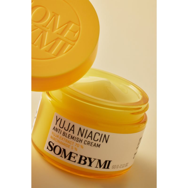 Some By Mi Yuja Niacin Anti Blemish зволожувальний крем для обличчя з освітлювальним ефектом для гіпер-пігментованої шкіри 60 гр