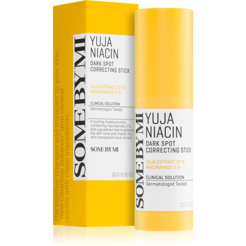 Some By Mi Yuja Niacin Dark Spot Correcting Stick Radiance Balm For Skin With Hyperpigmentation 10 G