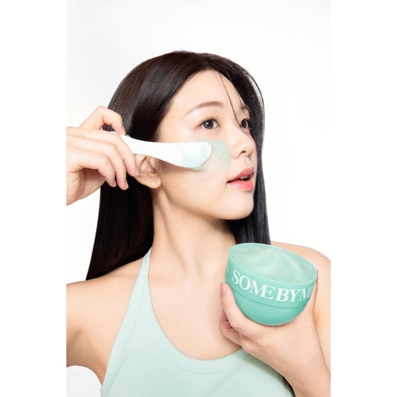 Some By Mi PDRN Spirulina Soothing Sherbet Mask zklidňující pleťová maska s chladivým účinkem 10x1 g (obrázek 5)