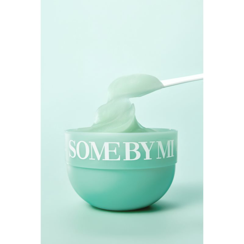 Some By Mi PDRN Spirulina Soothing Sherbet Mask zklidňující pleťová maska s chladivým účinkem 10x1 g (obrázek 9)