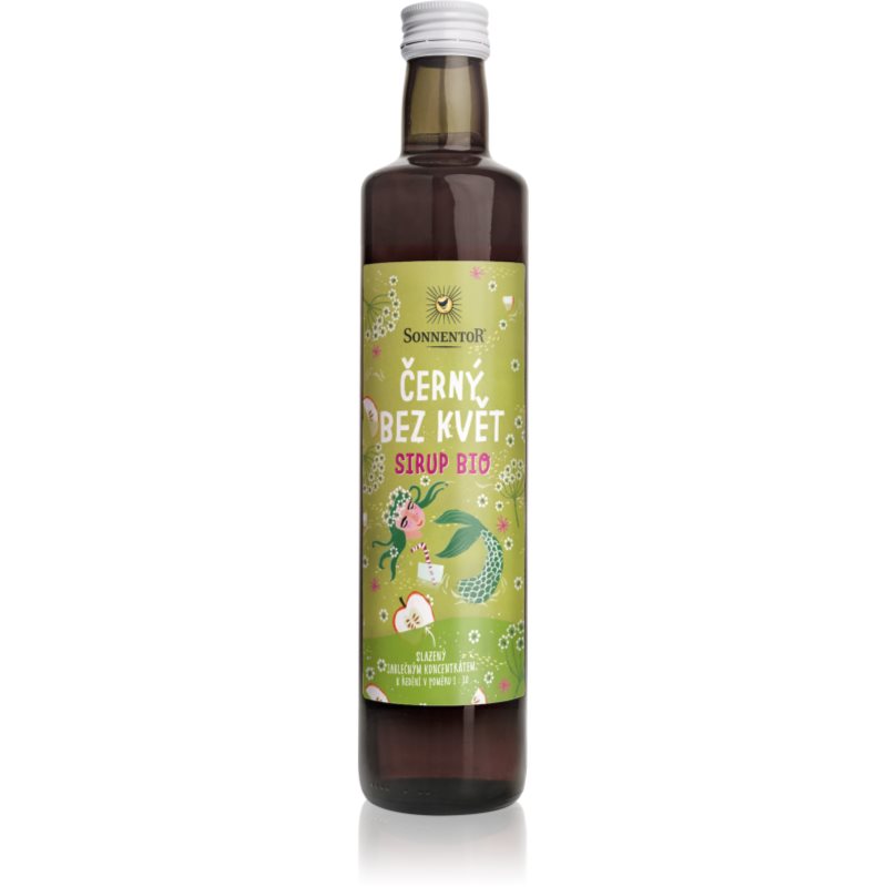 SONNENTOR Černý bez květ sirup BIO sirup 500 ml