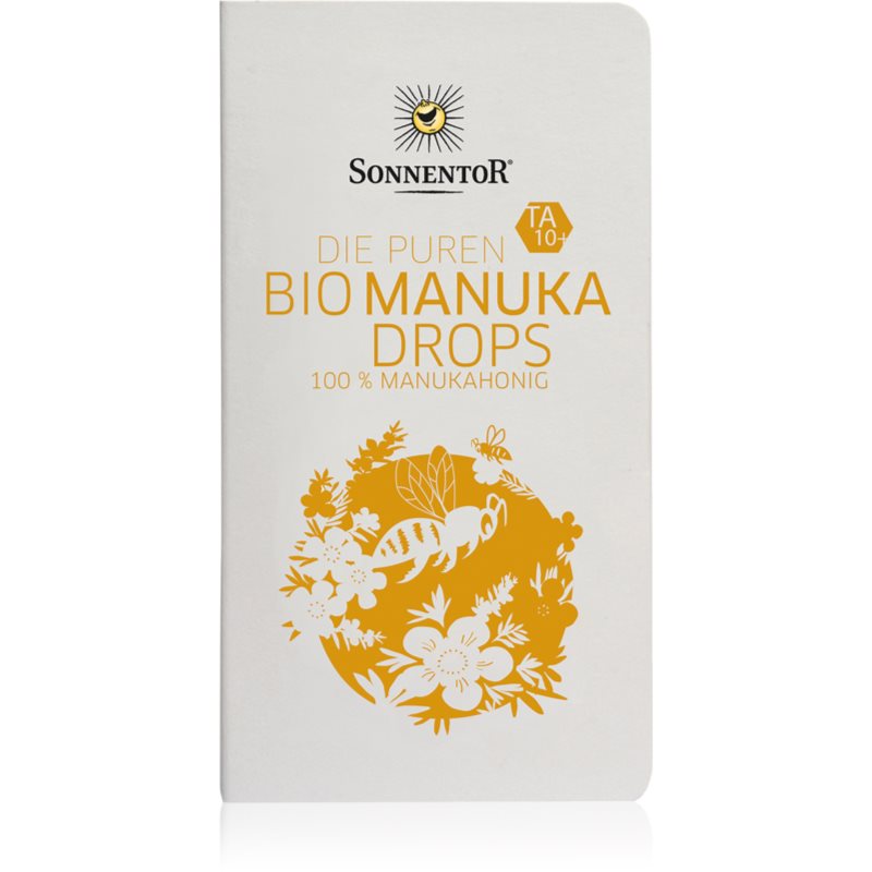 SONNENTOR Manuka pastilky pastilky pri bolestiach v krku 8 ks