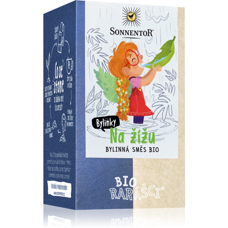 SONNENTOR Bylinky na žížu® BIO bylinný čaj dvoukomorový sáček 18x1,8 g