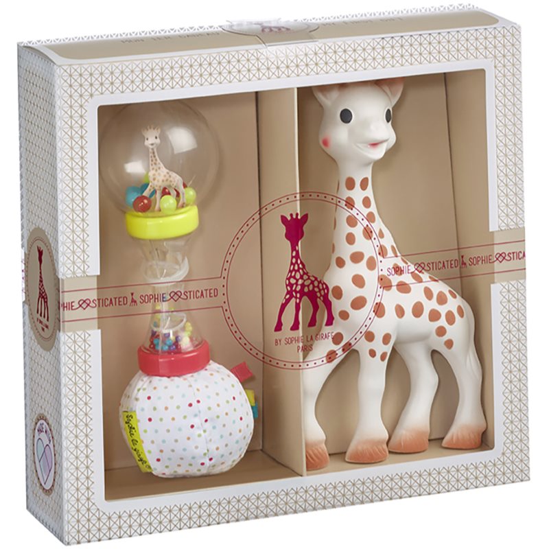 Sophie La Girafe Vulli Gift Set подаръчен комплект за деца от раждането им 3m 