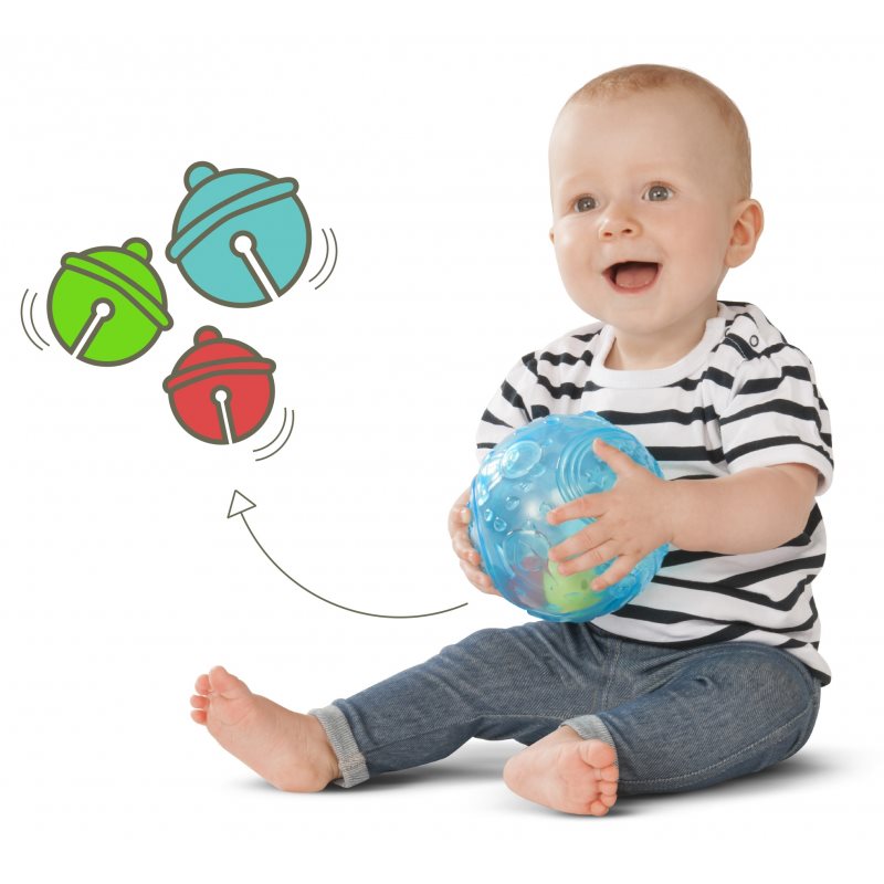 Sophie La Girafe Vulli Sensory Ball Rattle Blue 3m+ 1 Pc