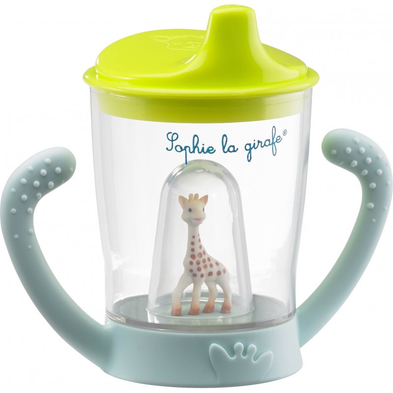 Sophie La Girafe Vulli Non-Drip Cup hrnček Green 6m  180 ml