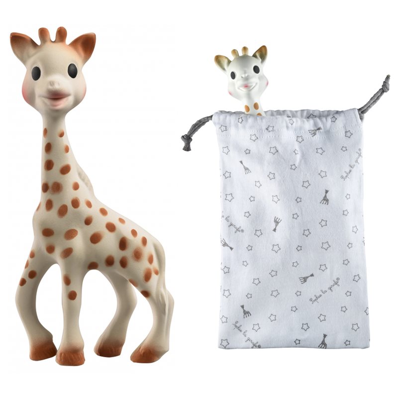 Sophie La Girafe Vulli Teether With Storage Bag igrača za dojenčke 0  m 1 kos