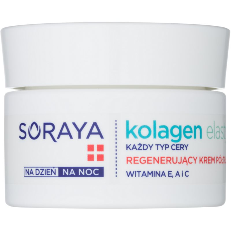 

Soraya Collagen & Elastin відновлюючий крем для шкіри обличчя з вітамінами