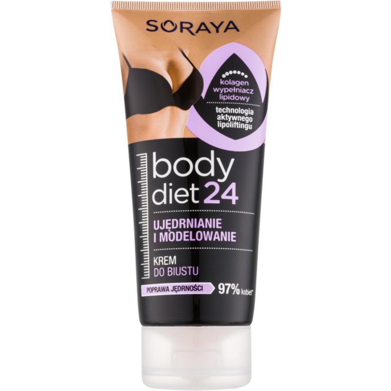 Soraya Body Diet 24 modeliavimo kremas dekoltė sričiai standinti 150 ml