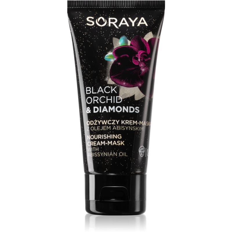 Soraya Black Orchid & Diamonds maitinamoji naktinė kaukė 50 ml