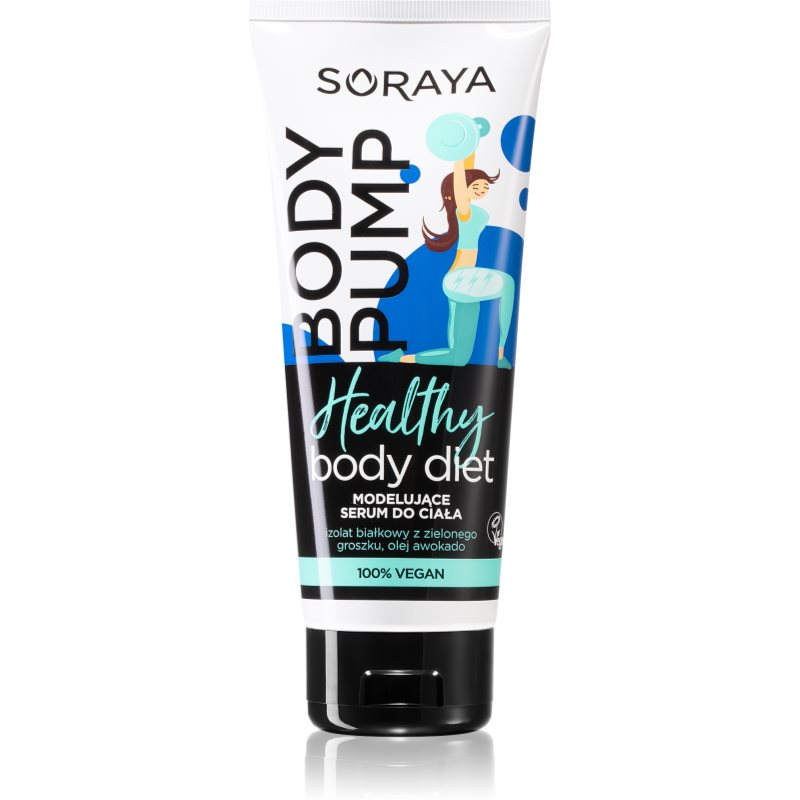 Soraya Healthy Body Diet Body Pump kūno kremas odą atkuriančio poveikio 200 ml