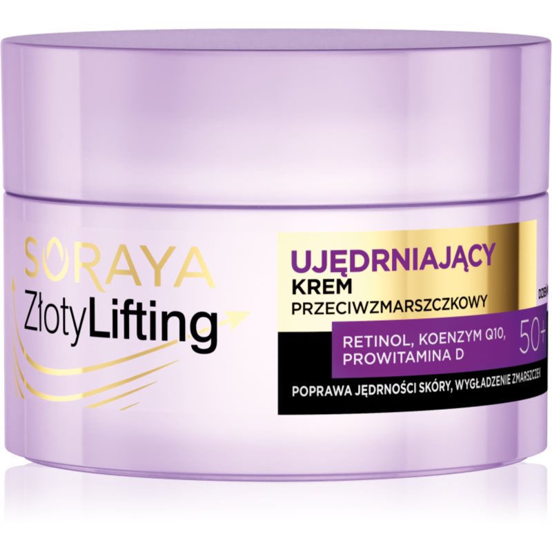 Soraya Gold Lifting stärkende Creme gegen Falten 50+ 50 ml