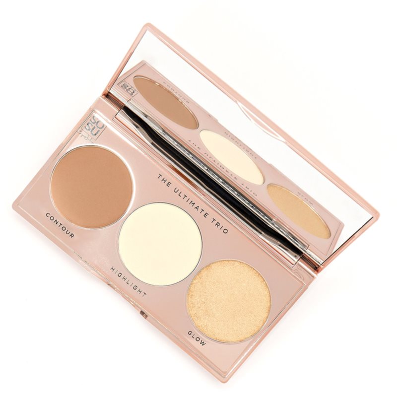 SOSU Cosmetics The Ultimate Trio Bronzer And Highlighter 2,26 G