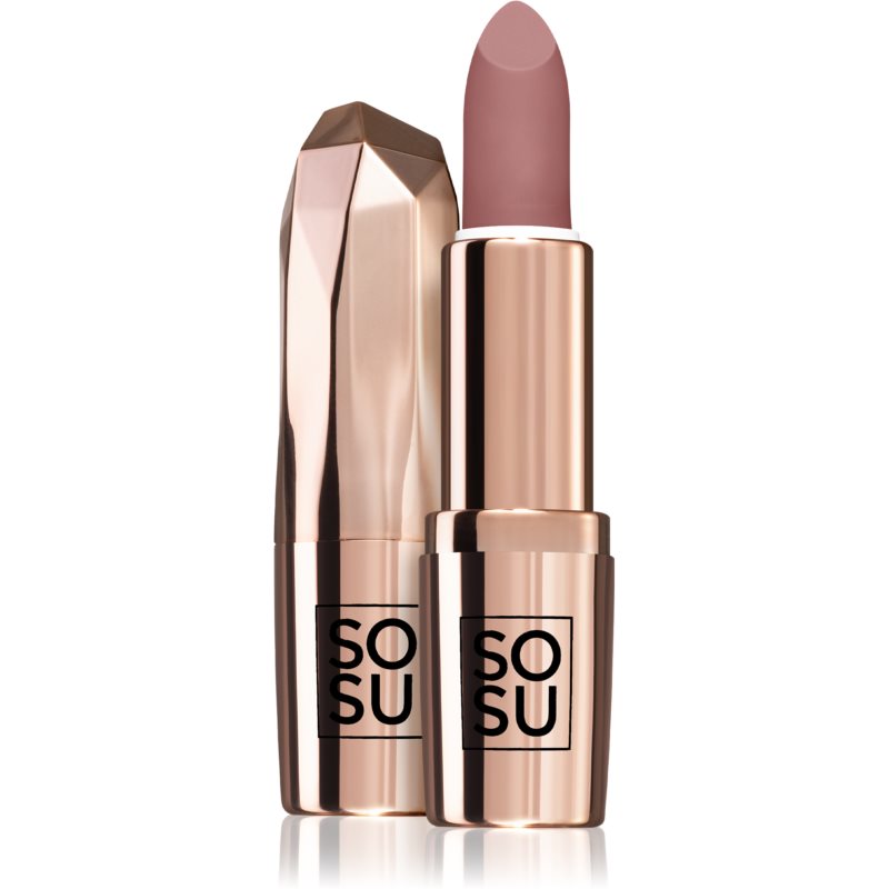SOSU Cosmetics Let Them Talk Ultra Matt Long-lasting Lipstick Shade Who Me 3,5 G