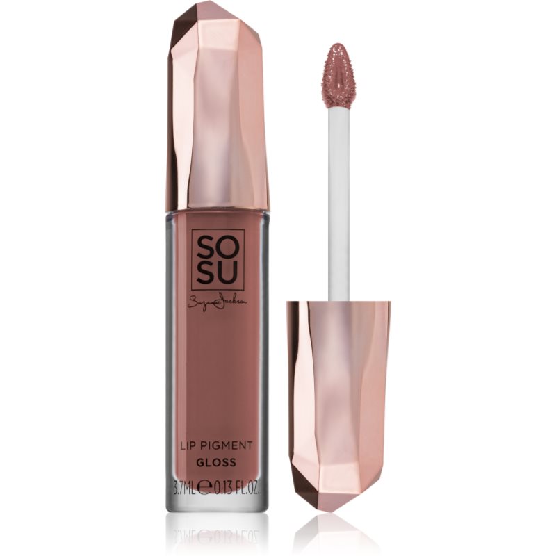 SOSU Cosmetics Let Them Talk Long-lasting Lip Gloss Shade Birthday Suite 3,7 Ml