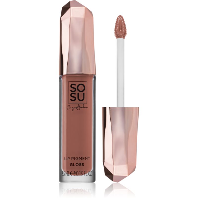 SOSU by Suzanne Jackson Let Them Talk ilgai išliekantis lūpų blizgesys atspalvis I Like It 3,7 ml