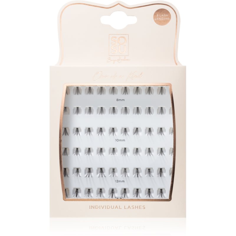 SOSU Cosmetics One Of A Kind Knotted Individual Cluster Lashes 8 Mm, 10 Mm, 12 Mm