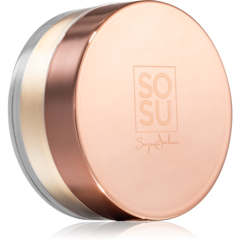 SOSU Cosmetics Face Focus фіксуююча пудра з матуючим ефектом відтінок 02 LowLight 11 гр