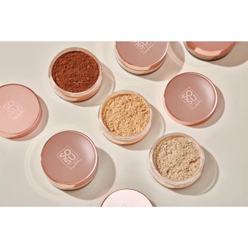 SOSU Cosmetics Face Focus Mattifying Fixing Powder Shade 02 LowLight 11 G