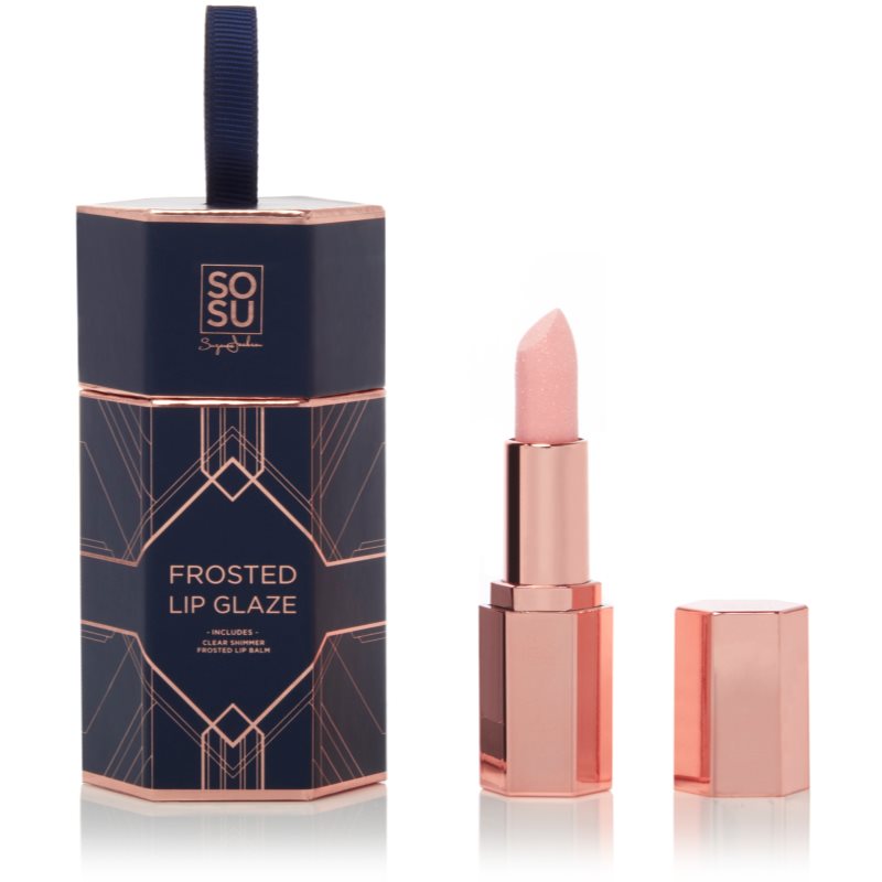 

SOSU by Suzanne Jackson Limited Edition Frosted Lip Glaze зволожуючий бальзам для губ подарункова упаковка