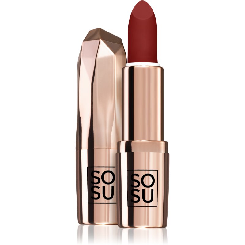 SOSU Cosmetics Let Them Talk ultra matt long-lasting lipstick shade Seduction 3,5 g
