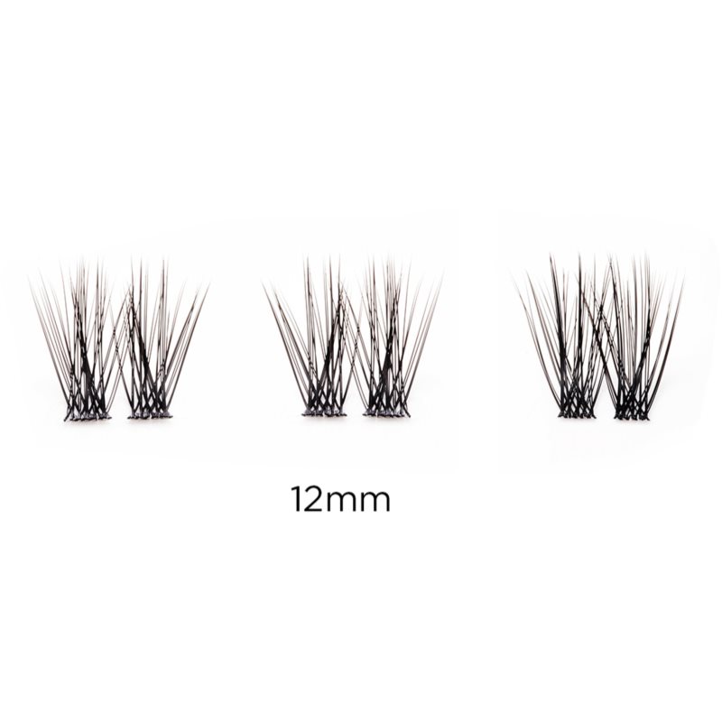 SOSU Cosmetics Hidden Agenda Undetectable Lashes pestañas postizas individuales sin nudo 12 mm