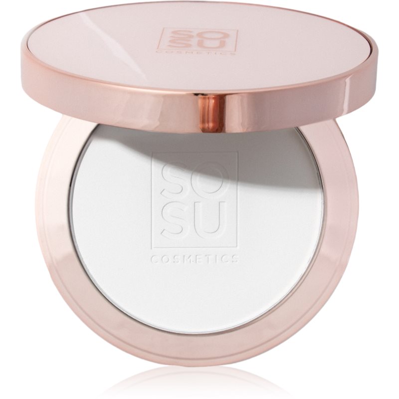 SOSU Cosmetics Sheer Silk Pressed Powder transparentni puder 9 g