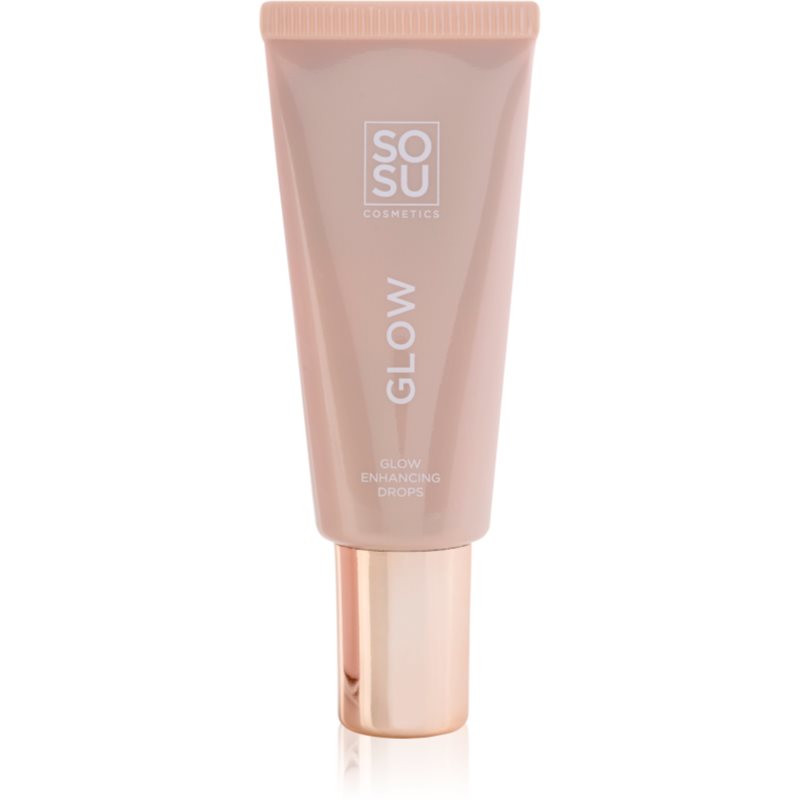 SOSU Cosmetics Glow Drops флюїд з ефектом вирівнювання для обличчя 20 мл