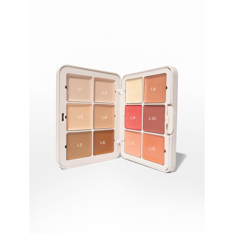 SOSU Cosmetics Complete Canvas Complexion Palette multifunkční paleta na obličej odstín Light 26.4 g (obrázek 4)