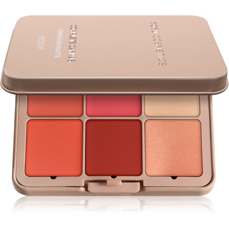 SOSU Cosmetics Complete Canvas Complexion Palette multifunkční paleta na obličej odstín Medium 26.4 g