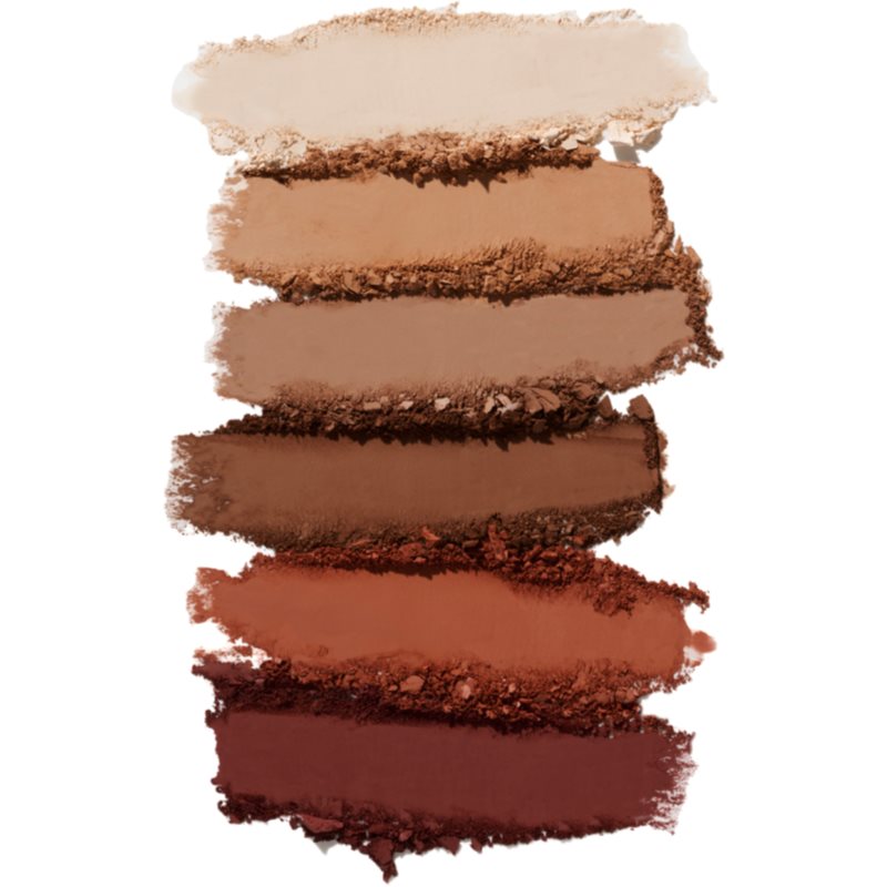 SOSU Cosmetics Matte Eyeshadow Palette paletka očních stínů odstín Warm 6x1.3 g (obrázek 4)
