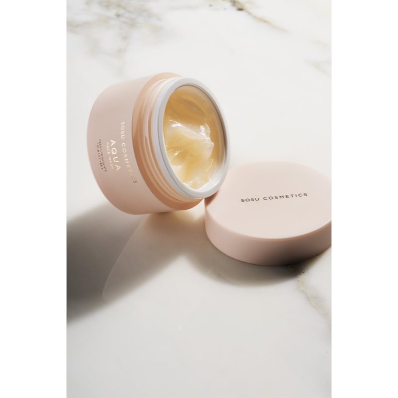 SOSU Cosmetics Aqua Face Mask intenzivně hydratační pleťová maska 50 g (obrázek 8)