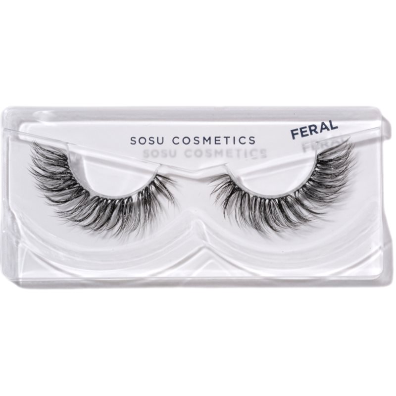 SOSU Cosmetics Hidden Agenda Fox Eye Collection umělé řasy odstín Feral 1 ks (obrázek 7)