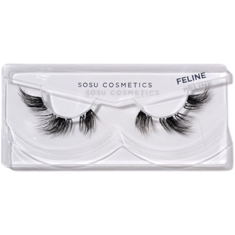 SOSU Cosmetics Hidden Agenda Fox Eye Collection umělé řasy odstín Feline 1 ks (obrázek 3)