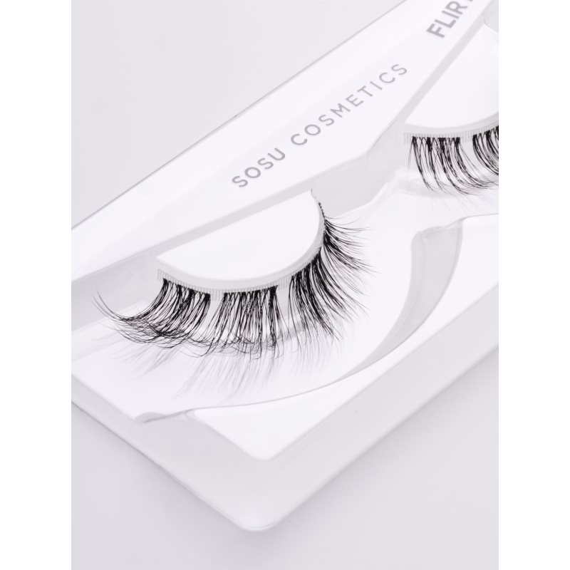 SOSU Cosmetics Hidden Agenda Fox Eye Collection umělé řasy odstín Flirty 1 ks (obrázek 4)