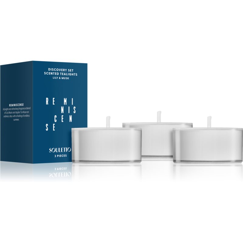 Souletto Reminiscense Scented Candle set cadou