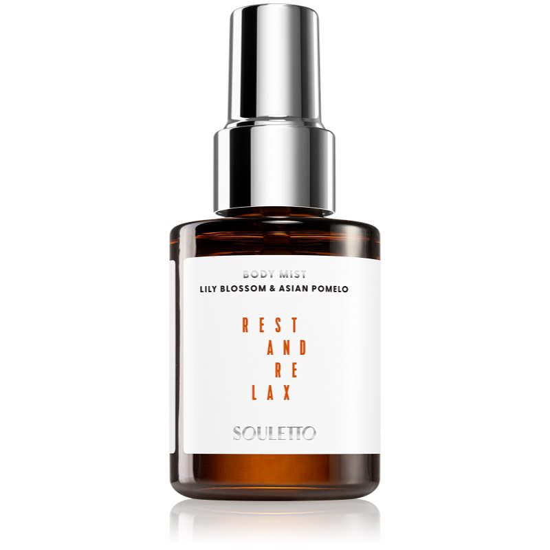 

Souletto Lily Blossom & Asian Pomelo Body Mist емульсія для тіла для повноцінного сну